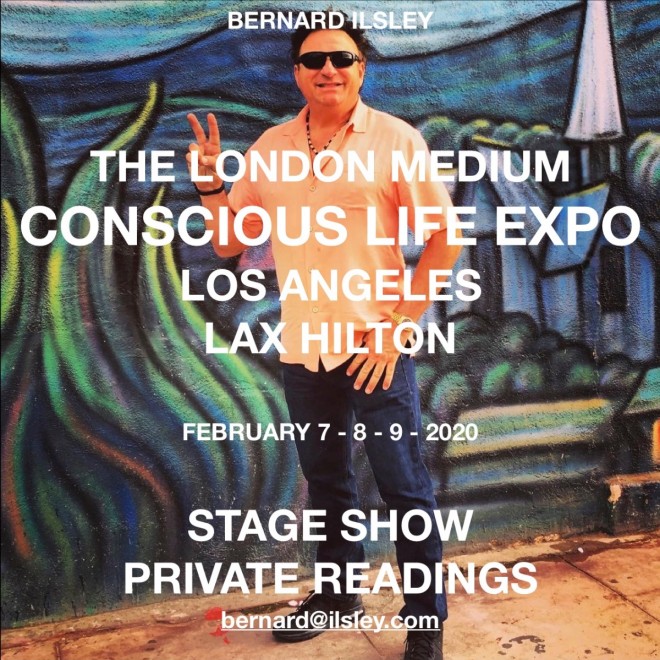 Events CONSCIOUS LIFE EXPO 2020 Bernard Ilsley The London Medium